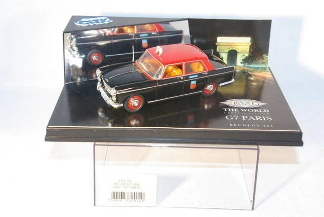Vitesse / Ville Peugeot 404 Taxi G7 Paris Neuf En Boite !!