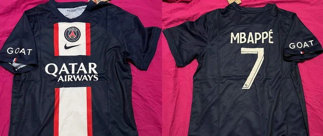 Maillot de foot PSG Domicile 2022/2023 Mbappé 7 taille XL