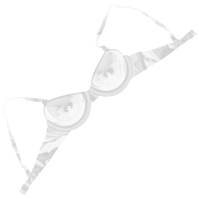 Reggiseno invisibile monouso cinturino regolabile trasparente biancheria intima da viaggio