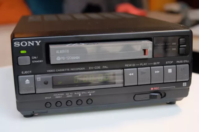 Sony EV-C3E Video 8 Recorder/Player