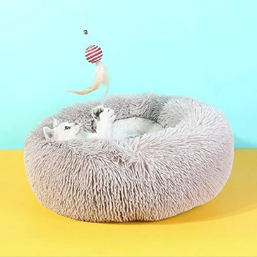 Cat Beds for Indoor Cats, Cat Bed, Dog Beds for Small Dogs, Washable Donut