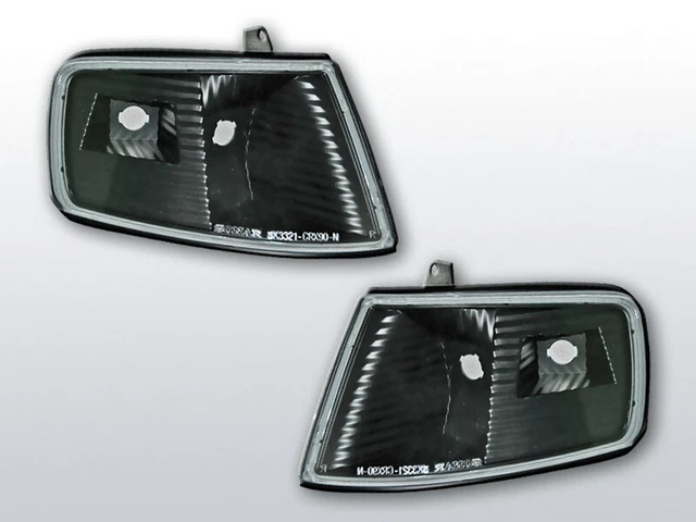 KPHO07 COPPIA FRECCE ANTERIORI HONDA CRX 90-92 NERO TuningShop-TT