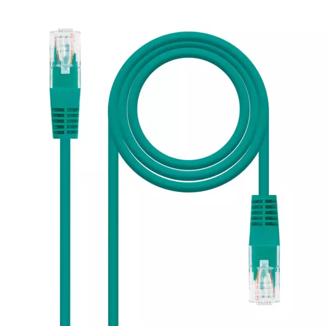 NANOCABLE 10.20.0402 RJ45 Cat.6 UTP AWG24 Network Connecting Cable green
