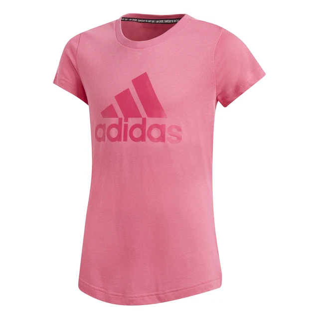 Adidas T-Shirt Bambina Allenamento Corsa Sportstyle Athletic Moda Rosa Tee...
