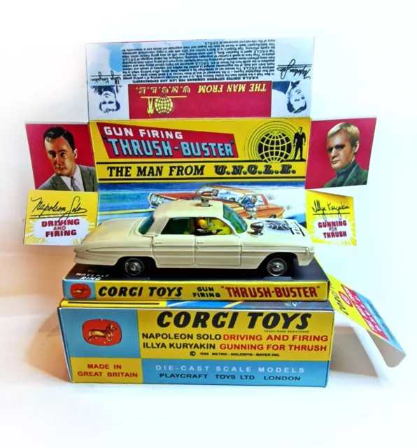 Corgi Toys Nr. 497 - Oldsmobile - The Man From U.n.c.l.e - inklusive Repro Box