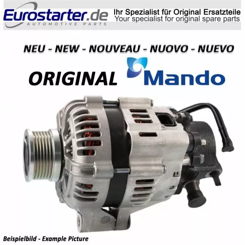 1X Alternateur 55A Nouveau Original Mando (Valeo Korea) Ar150Ca Pour Bobcat 753