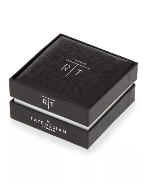 Boutons de manchette carrés cristal et rhodium RT by TATEOSSIAN Swarovski neufs dans leur boîte 40 % de réduction 2