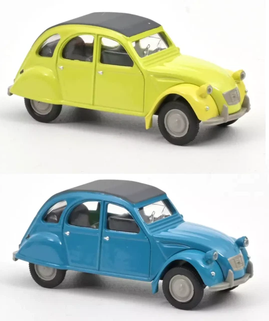 Miniature Citroën 2CV - 7cm - Welly 1:60 - Métal - Nouvelle Et Charmante !