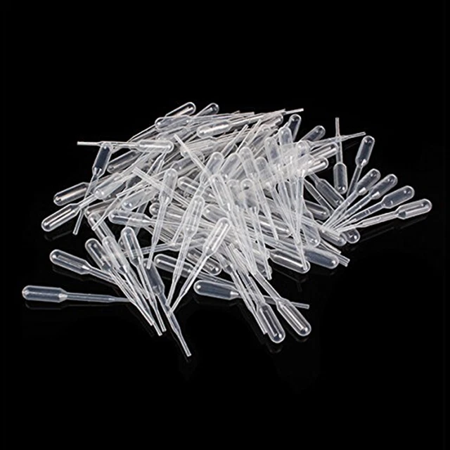 Admirable Pasteur polyethylene dropper 100X2ML chemical tubes disposableY_tu