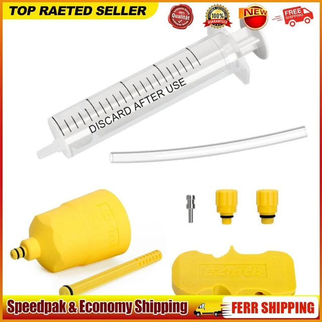 Bicycle Brake Oil Bleed Kit Portable Funnel Oil Stopper Easy To Use for SHIMANO