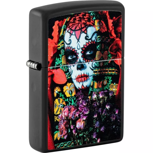 Sugar Skull Woman Design Zippo Lighter Authentic Collectables Lighter Skull Gift