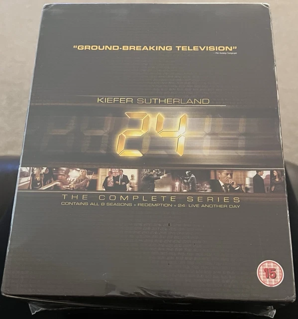 24 DVD BOX Set Complete Series 1 To 8 And Redemption Kiefer 24 DVD BOX Set Complete Series 1 To 8 And Redemption Kiefer
