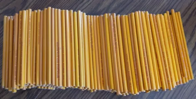 350 Vintage Wood UNION PACIFIC Railroad Pencils ~ Unused ~ All Marked