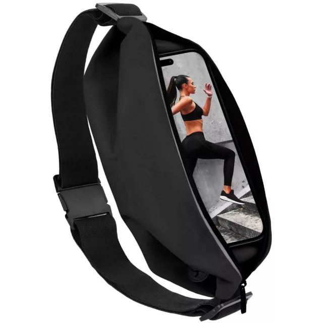 Ceinture de Coureur pour OPPO Reno 5G Sport Téléphone Jogging Fitness Sac Banane