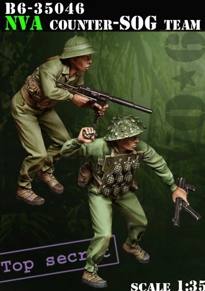 Bravo B6-35046 1/35 Vietnam Covert Operation North Vietnamese Special Forces Bod