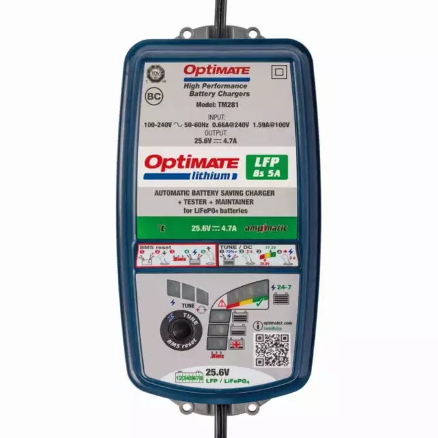 OptiMate Lithium LFP 8s 5A