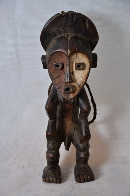 African tribal art Mbole statue from Democratic Republic of Congo