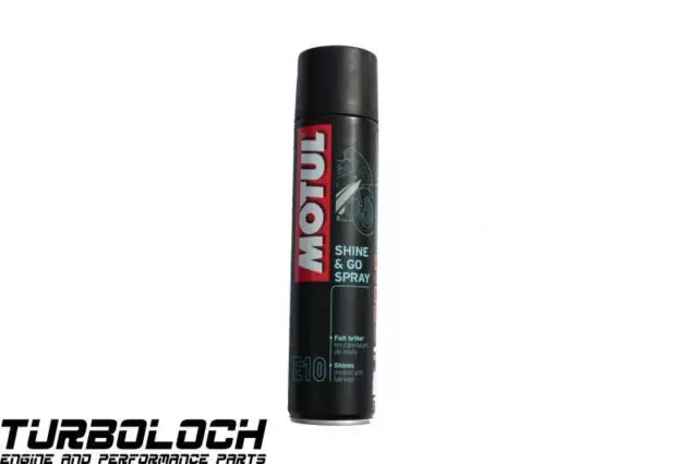 Motul E10 Shine & Go Kunststoffreiniger Pflegemittel 400ml Spraydose