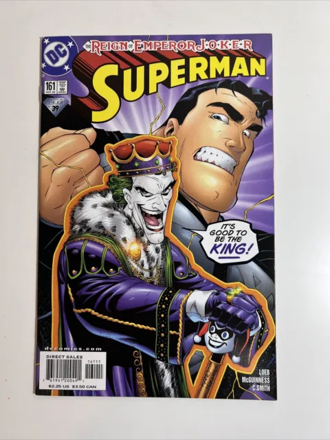 DC Comics Superman Issue #161 "The Reign of Emperor Joker!" 2000