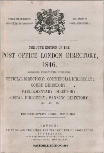 THE POST OFFICE London Directory, 1846, No author. £7.99 - PicClick UK