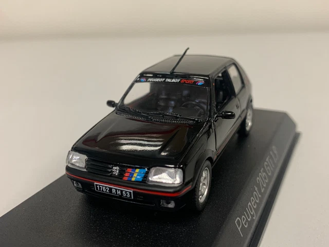 Norev 471737 Peugeot 205 GTi 1.9 – 1992, Couleur Miami Blue – Miniature 1/43, Précommande, Métal