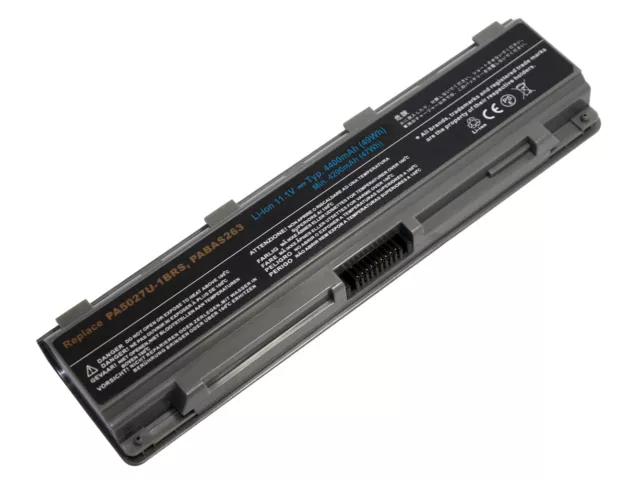 4400mAh Batterie Rechargeable pour Toshiba Satellite L875 L875D M800 M800D M801