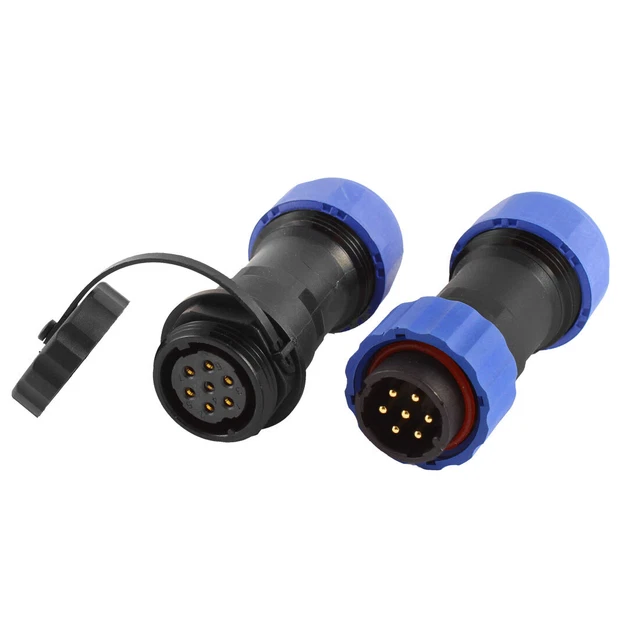 Connecteur étanche Paire Aviation + SD20-4 – Prise 4 Pins IP68 Pour Câble – Par Uxcell, Idéal Pour Installations Extérieures