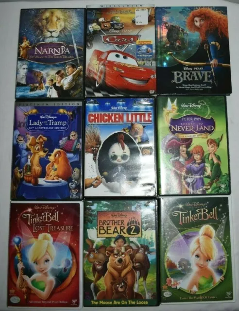 Disney Pixar DVD Movies Pre-Owned