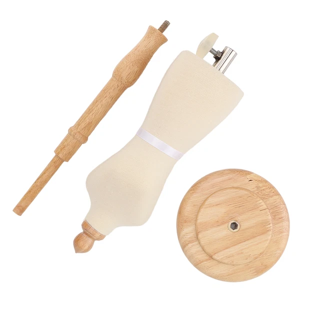 Vestido femenino forma profesional de haya madera duradero vestido de costura con madera HG
