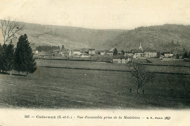 CPA VALENCE-en-BRIE La Grande Rue et la Cote de Panfou