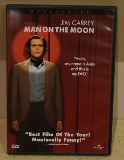 Man On The Moon (Region 1 US DVD / Jim Carey / Milos Forman 1999)