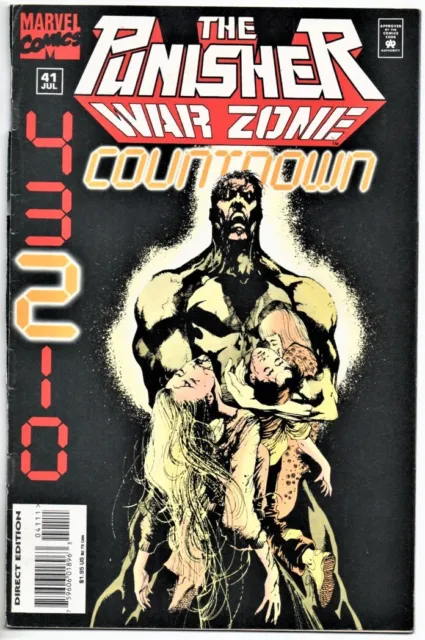 The Punisher War Zone #41. Damaged Spine. Dixon / Whigham / Witherby. 1995 3.5/4