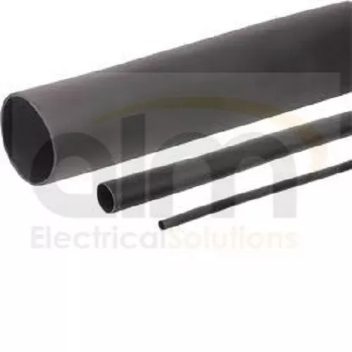 FLEXIBLE PVC CABLE Sleeving / Tubing Wiring Harness Black All Sizes