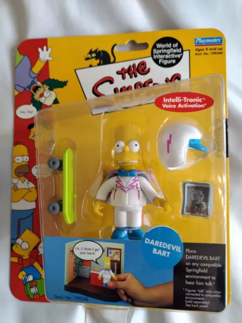 Playmates Wos Simpson Figure Daredevil Bart