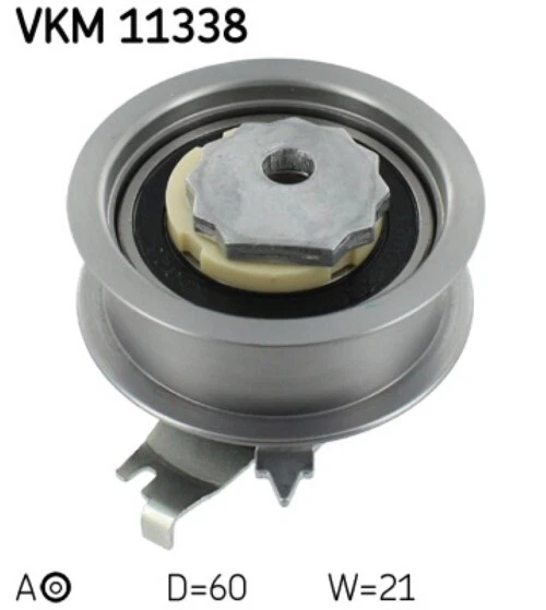 VKM 11338 - GALET DISTRIBUTION VL pour AUDI, SEAT, SKODA, VW