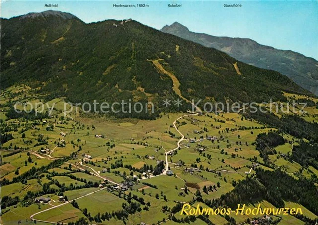 73162307 Rohrmoos_Schladming Hochwurzen Schladminger Tauern Fliegeraufnahme Rohr