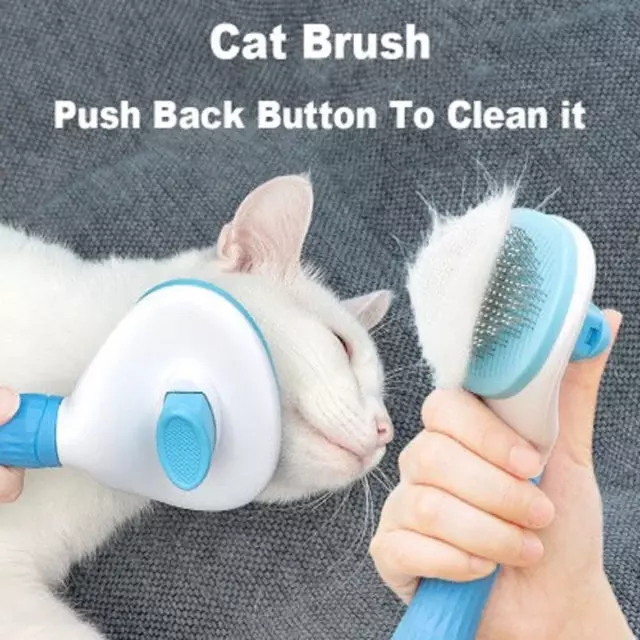Pet Hair Remover for Cats and Dogs family pet Comb Grooming Massage Brush