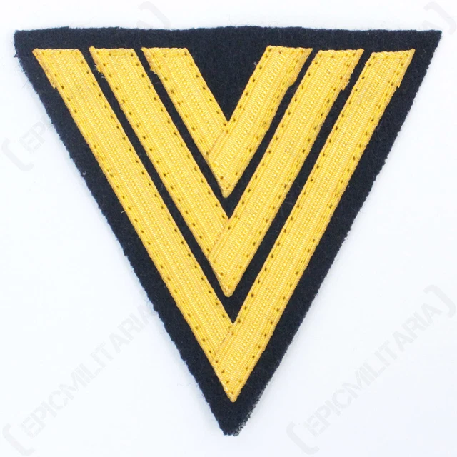 REPRODUCTION WW2 GERMAN Kriegsmarine Hauptgefreiter Rank Badge £10.95 ...