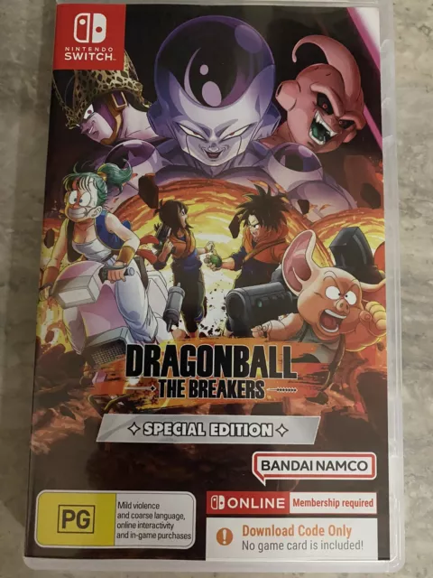 DRAGON BALL: THE BREAKERS Special Edition (Nintendo Switch Code in Box)