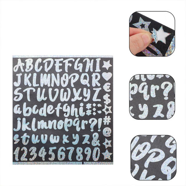 Alfabeto ABC Set di adesivi con lettere adesive 309/2 (altezza