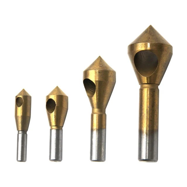 Countersink Deburring Drill Bit Expanding Chamfering Tools Wood Drill for