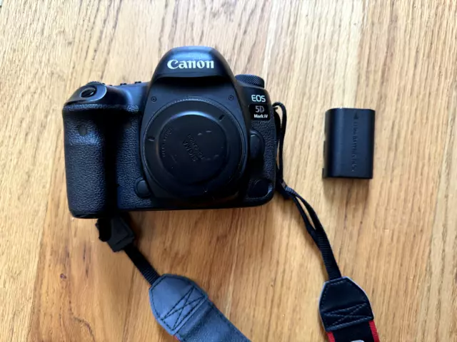 Canon EOS 5D MARK IV 30.4 MP Digital SLR Camera - Black (Body Only)