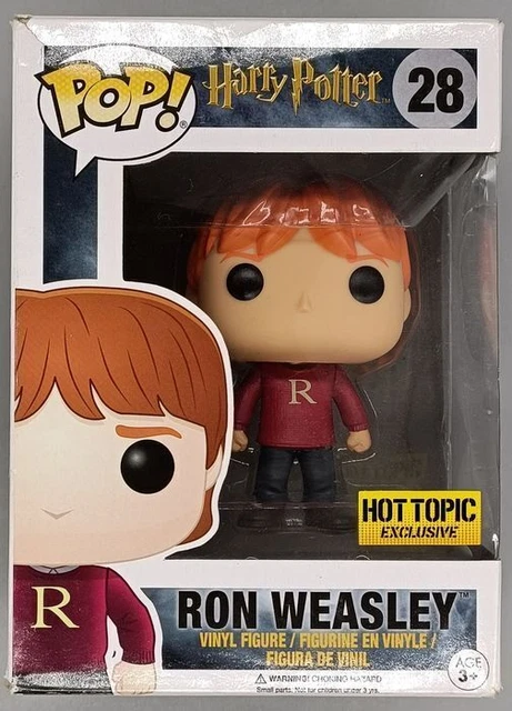 #28 Ron Weasley (Sweater) - Harry Potter Damaged Box Funko POP with Protector
