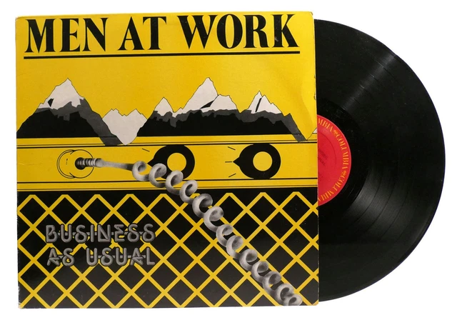 MEN AT WORK Business As Usual Epic 253P379 1Lp $5.64 - PicClick CA