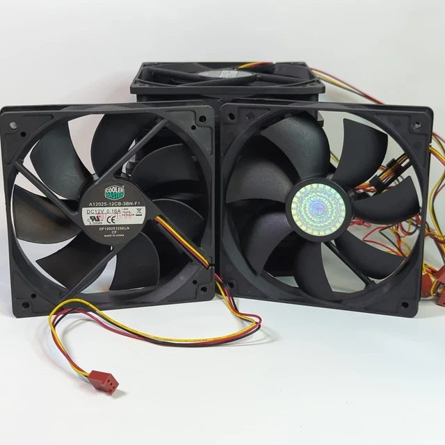 VENTOLA COOLER MASTER A12025 12CB 3EN F1 DF1202512SELN 12 X 12 - Foto 2