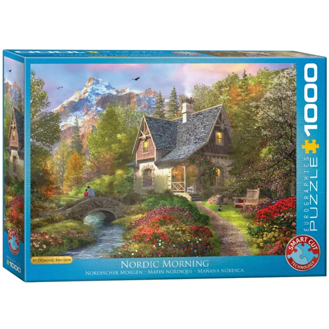 EuroGraphics 6000-0966 Nordischer Morgen von Dominic Davison 1000 Teile Puzzle