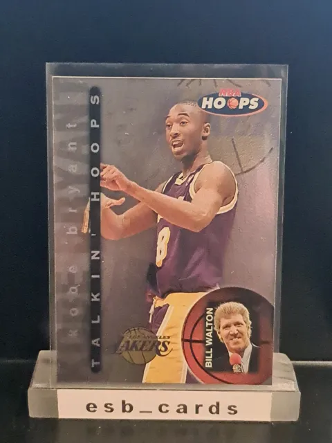Kobe Bryant 1997-98 NBA Hoops Talkin' Hoops Holo Foil Card #15 (Los Angeles  Lakers)