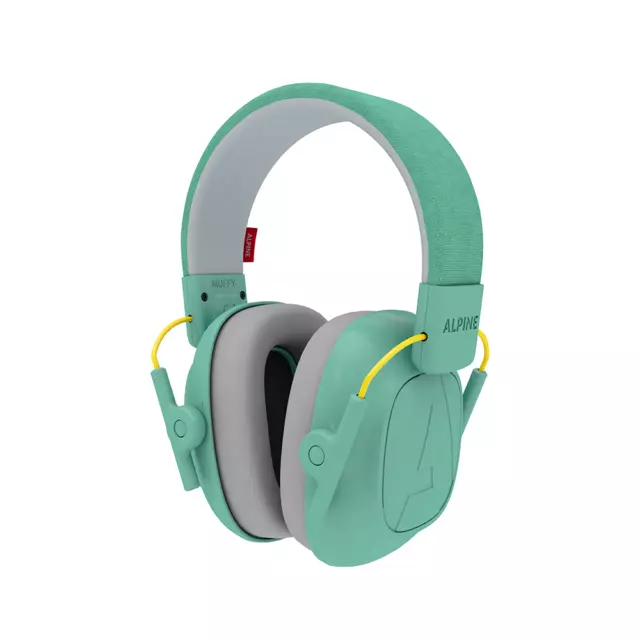 Alpine Muffy Kids Premium Hearing Protection Ear Defenders Over-Ear SEN Mint