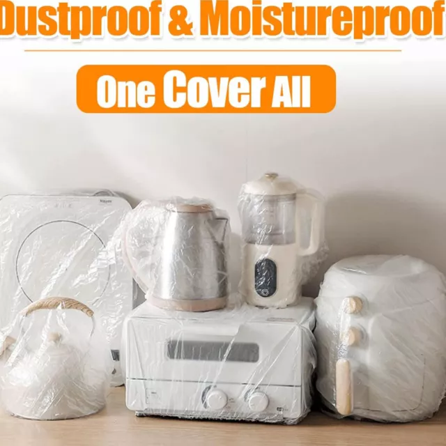 20PCS Furniture Plastic Cover Dust-proof Disposable Thicken Upgrade Drop Cloth