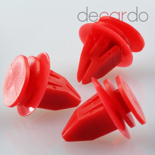 10 X Mini R52 Cabrio ( Anno Fab. 2004-2007) Ammortizzatore Clip di Fissaggio Set